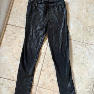 Jumping Beans Black Shimmer Leggings